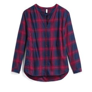 STITCH FIX FIND!	 Gentle Fawn Collarless Shirt